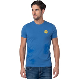 Being Human Men’S Premium Soft Regular Fit Casual Wear T-Shirt | Cotton T-Shirt For Men (Blue, S)