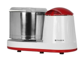 Faber Wet Grinder | Ss Drum, High Grade Stone, 2L Capacity, Heavy Duty 150W Motor, Overload Protector, Direct Drive Transmission, Transparent Lid, Air Vent | 25Min Continuous Runtime | (White + Red)