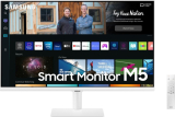 Samsung M5 27 Inch Full Hd Va Panel With Embedded Tv Apps, Pc-Less Productivity With Samsung Dex, Office 365, Google Duo App, And Iot Hub, Built-In Speakers, Ultrawide Game View Smart Monitor (Ls27Cm501Ewxxl)(Response Time: 4 Ms, 60 Hz Refresh Rate)