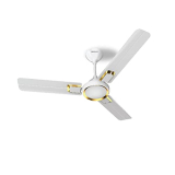 Havells Glaze 1200Mm Decorative Finish Ceiling Fan (Elegant White Gold)