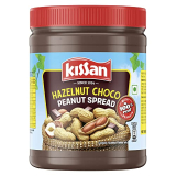 Kissan Hazelnut Choco Peanut Spread | Protein Rich | 30% Dark Chocolate Crème | 950G