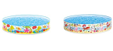 Intex My Beach Day Snapset Pool, Multi Color (1.52Mx25Cm)