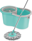 Spotzero By Milton Ace Spin Mop Mop Head And Rod(Green)