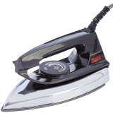 Amazon Basics 750 Watt Dry Iron With Non-Stick Soleplate (Black)