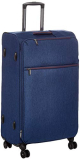 Amazonbasics Belltown Softside Rolling Spinner Suitcase Luggage – 30 Inch, Heather Blue