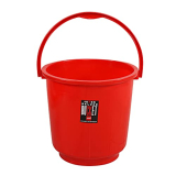 Cello Plastic Super Bucket Delux 4001, Red, 21 Litre