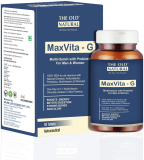 The Old Natural Maxvita-G Multivitamin Tablets With Probiotics For Men And Women (60 Tablets)