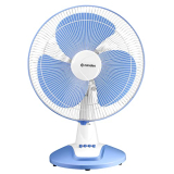 Candes Desker 400Mm Super Silen Oscillating Table Fan With 100% Cnc Winding Motor 60 W (1 Year Warranty) (‎White Blue-2023)