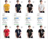 Boys T-Shirts at ₹164