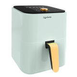 Lifelong 4L Air Fryer For Home – 1200W With Timer Control – Fryer Machine Electric Air-Fryer With 360° Hot Air Circulation Technology, Uses Up To 90% Less Oil (Llhfd423, Green)