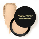Faces Canada Weightless Stay Matte Finish Compact Powder – Natural, 9 G | Non Oily Matte Look | Evens Out Complexion | Hides Imperfections | Blends Effortlessly | Pressed Powder For All Skin Types