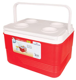 Princeware Insulated 3414 Chiller Ice Box 14 Ltr, Red
