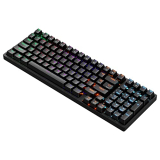 Zebronics Nitro Pro Outemu Red Switch Type C Gaming Mechanical Keyboard With Software Customization For Macros, Rgb Led, 1000Hz Polling Rate, Detachable Braided Usb C Type Cable & Key Removal Tool