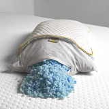 Sleepycat Adjustable Shredded Memory Foam Pillow | Adjustable Filling With Free Pouch | Antimicrobial Antibacterial Bamboo Cover | 25 X 16 Inches |Pack Of 2 Piece