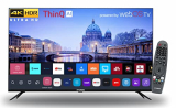 Hyundai 140 Cm (55 Inches) Frameless Series 4K Ultra Hd Smart Led Tv Uhdhy55Wsr4Byi5 (Black)