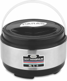 Paras Homeware Hot Magnus Steel Casserole|Food Grade | Easy To Carry | Easy To Store For Rice, Gravy, Curry |Blue|1300Ml
