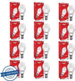 Eveready 10 W Standard B22 Led Bulb(White, Pack Of 12)