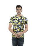 Pepe Jeans Men’S Printed Regular Fit T-Shirt (Pm507710- Yellow S)