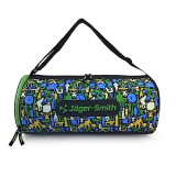 Jager-Smith Gb 500 Multipurpose Gym Bag With Shoe Compartment (Black, Green)