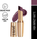 Lakmé 9To5 Primer + Matte Lip Color(Garnet Punch, 3.6 G)