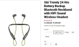 U&i : Bluetooth Neckband at ₹299