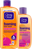 Clean & Clear Foaming Face Wash 390Ml| Clinically Proven| Pimple & Acne Removal Face Wash(390 Ml)
