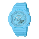Casio G-Shock Ga-2100-2A2Dr Blue Analog-Digital Dial Blue Resin Strap Men’S Watch Shock And 200M Water Resistant G1521