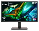 Acer Ek220Q 21.5 Inch (54.61 Cm) Full Hd (1920X1080) Va Panel Lcd Monitor With Led Back Light I 1 Ms Vrb, 100Hz Refresh I 250 Nits I Hdmi & Vga Ports With Hdmi Cable I Eye Care Features (Black)