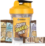 Bevzilla Instant Coffee Powder – 25 Sachets With Coffee Shaker Instant Coffee(25 X 2 G, Assorted Flavoured)