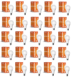 Halonix 9W B22 Led Cool White Bulb, Pack Of 25