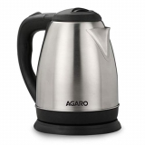 Agaro – 33262 Stella 1500-Watt, 1.8 Litre Stainless Steel Electric Kettle, With Boil-Dry Protection & Auto Shut Off (Steel)