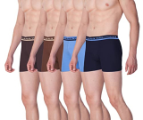 Lux Venus Pure Cotton Drawer For Men (Pack Of 4) Multicolour