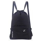 Arctic Fox 15 Liters Draw String Bag Black Backpack