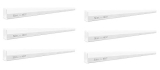 Philips 20W Led Warm White Tubelight, 6 Pc, (919515812616_6)