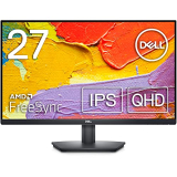 Dell 27″ (68.58 Cm) 2560 X 1440 Pixels Qhd Monitor|2560X1440@75Hz|Ips Panel|Anti-Glare, 3H Hard Coating|16.7M Colors|2Xhdmi 1.4, 1Xdp 1.2, 1Xaudio Line Out|Adjustment-Tilt & Height|Se2723Ds-Black