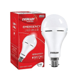 Eveready 12W B22D Emergency Inverter Rechargeable Led Bulb For Power Cut| Cool Day Light (6500K) | Energy Efficient | 4 Hour Battery Backup | Li-On Battery Inside – Pack Of 1