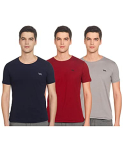 Lawman Pg3 Men’S Slim T-Shirt (Pack Of 3) (Law Tee Ct-3-4B_Marn Grey Navy Small)