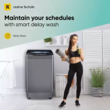 Realme TechLife 7.5 kg 5 Star Rating Fully Automatic Top Load Washing Machine at ₹11,241 WITH SBI CC