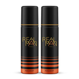 Realman Deodorant, Strong Body Spray For Men, 200Ml (Pack Of 2) – Thrill