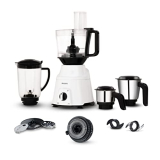 Philips Mixer Grinder 750 Watt, 3 In 1 (Mixer Grinder + Juicer + Food Processor) 4 Jar And Motor With 5 Yr Warranty. (Hl7763/00)