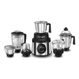 Prestige Endura 1000W Mixer Grinder 6 Jars (Black & Silver)