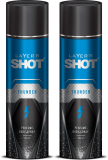 Layer’R Shot Thunder Deodorant Spray  –  For Men(240 Ml, Pack Of 2)