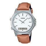 Casio Analog White Dial Men’S Watch-Mtp-Vc01L-7Eudf
