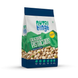 Nutri Binge Pistachios (Pista 500 Grams – Pack Of 1), Premium California Roasted And Salted Pista Dry Fruits, Fresh Nutrient Rich Vegan Healthy Snacks