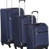 Amazonbasics Polycarbonate Hard 76 Cms Suitcase(N991_Navy Blue)