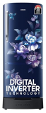 Samsung 183 L, 5 Star, Digital Inverter, Direct-Cool Single Door Refrigerator (Rr20D2825Hv/Nl, Himalaya Poppy Blue, Base Stand Drawer)