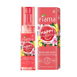 Fiama Happy Naturals Perfume Mists, Plum Blossom And Ylang With Floral And Woody Notes, Skin Friendly Ph, Long Lasting Fragrance, 120Ml Bottle