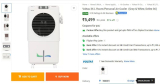 Voltas 36L Personal Air Cooler at ₹5,499