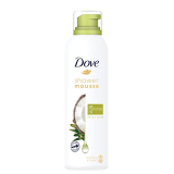 Dove Creamy Shower & Shaving Mousse, Infused With Coconut Oil For Nourishment & Moisture, 24 Hour Softness, Sulphate Free, 200 Ml