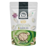 Wonderland Foods Dry Fruits I American California Roasted & Salted Pistachios (Pista) 200G Pouch